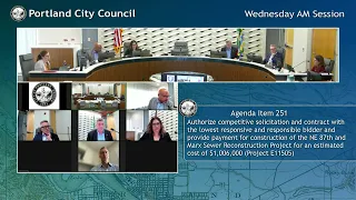 Portland City Council Meeting AM Session 03/20/24