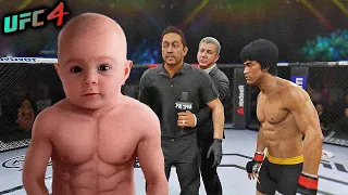 Big Baby vs. Bruce Lee | rematch (EA sports UFC 4)