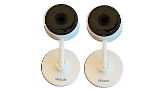 Litokam Indoor Camera, Cameras for Home Security with Night Vision