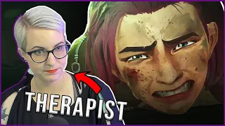 Therapist Reacts: Vi from Arcane