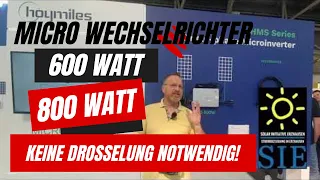 Neuer Hoymiles WR für Balkonkraftwerk - das ändert sich!