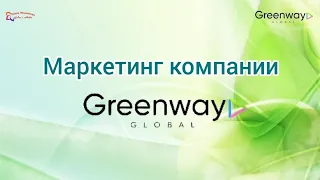 Маркетинг план компании Greenway Global, 2023.