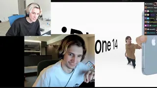 xQc reacts to Apple's GOOFY AHH song