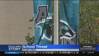 Substitute teacher arrested at Aliso Niguel High School for threatening students