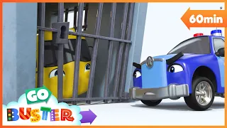 Learn to Get Buster Out of Jail 🔒 | Go Learn With Buster | Videos for Kids