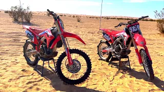 DEVIN'S BIKE BLOWS UP IN GLAMIS SAND DUNES | Crf450r | DIRT BIKE DIARIES EP.164