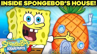 Every Room in SpongeBob's Pineapple House! 🍍🏠 | SpongeBob