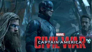 Avengers Endgame (Captain America Civil War Big Game Spot Style)