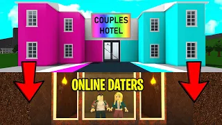 I Captured ONLINE DATERS In My COUPLES ONLY Hotel.. I EXPOSED Them! (Roblox)