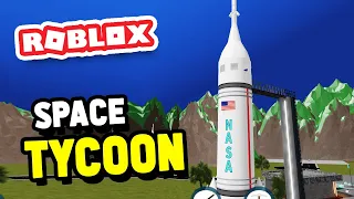 Building a HUGE Space Company on EARTH In Space Tycoon (Roblox)