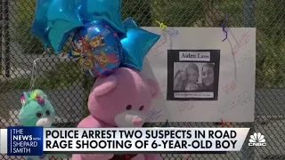 Police arrest two suspects in road rage shooting of 6-year-old boy in California