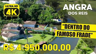 REF. LAR160523 LINDA CASA TRIPLEX FRENTE CAMPO GOLFE DENTRO DO FAMOSO PORTO FRADE EM ANGRA DOS REIS!