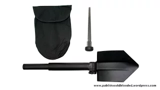 Видео обзор складной лопатки Entrenching Tool with Saw от "Glock ".