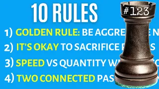 Chess Rook Endgames: 10 Rules You Must Know | Chess Lesson # 123