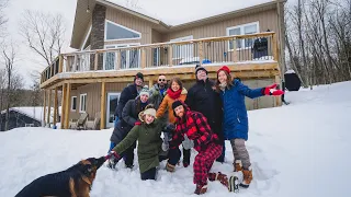 VINTERFERIER i Kanada med familjen ❄️ | Winter Wonderland + Daniels födelsedag!