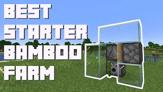 Easiest Bamboo Farm in Minecraft 1.19+ (AFK) Automatic Sticks