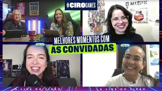 MELHORES MOMENTOS COM AS CONVIDADAS | Cortes Ciro Games