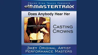 Does Anybody Hear Her (Low without background vocals) ( [Performance Track])
