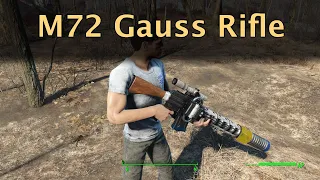 【Xbox One】Fallout 4 MOD「M72 Gauss Rifle」試し撃ち