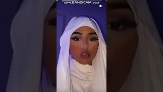 Tik tok de voilée tros belles mashalah #tiktok #viral #shortvideo