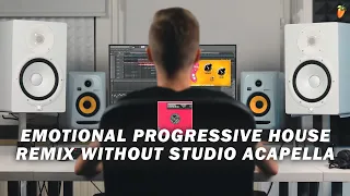 How To Make An Emotional Progressive House Remix Without A Studio Acapella