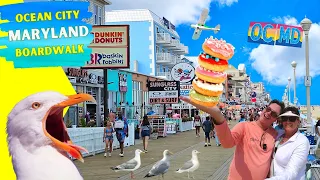 Ocean City MD Boardwalk and Food Tour - Ocean City Maryland Boardwalk Eats and More