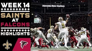 Saints at Falcons Highlights ⚜ Week 14