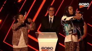 Bob Vylan | Best Alternative Music Act Acceptance Speech #MOBOAwards | 2022