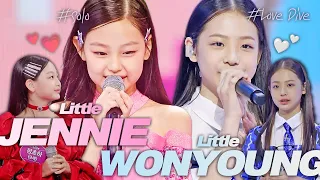 (ENG) [스페셜] Little JENNIE X Little WONYOUNG [TALK SHOW] #jennie #ive #jangwonyoung