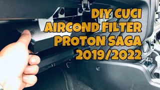 DIY CARA BERSIHKAN CABIN FILTER/AIRCOND FILTER PROTON SAGA FACELIFT 2019/2022