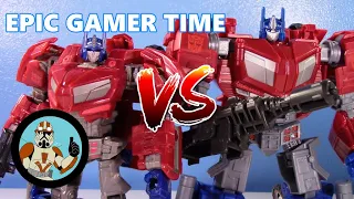 War for Cybertron Generations Deluxe VS Studio Series Gamer Voyager OPTIMUS PRIME | Old VS New 81