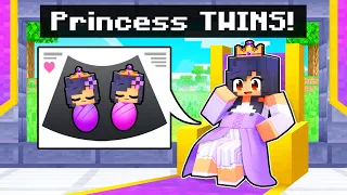 I'm PREGNANT with TWIN PRINCESSES In Minecraft!