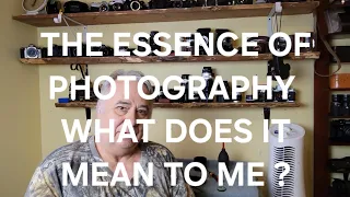 Photography and the essence of a photo . What it means to me . Photography with Feeling .
