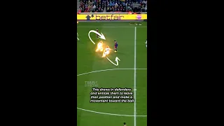 How Messi Creates Space Using La Pausa ⚽️⏸