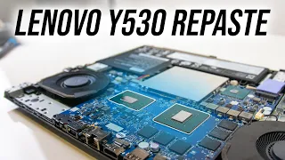 Lenovo Y530 Repaste - Improved Temperatures?