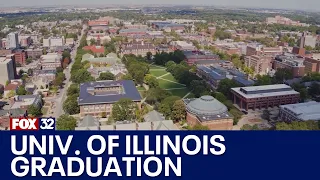 University of Illinois proceeds with graduation amid campus protests