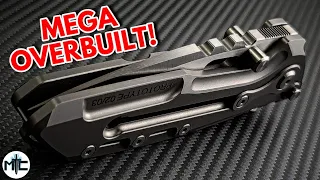 THE MOST OVERBUILT FOLDING KNIFE IN THE WORLD? - UNBOXING THE REATE T1000