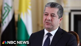 Prime minister of Iraq’s semi-autonomous Kurdish enclave tells NBC News that U.S. support is vital