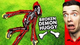 Breaking EVERY BONE As DEMON HUGGY WUGGY (GTA 5)