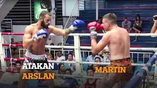 Avatar Atakan vs. Martin Spinning Heel Kick K.O.