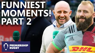 Premiership Rugby's Funniest Moments! | Part 2 | Gallagher Premiership 2020