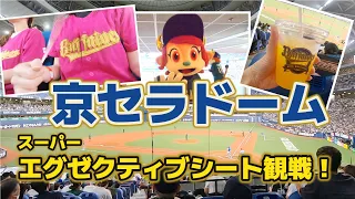 【京セラドーム】2023年感動をありがとう！スーパーエグゼクティブシートで野球観戦！オリックスバファローズvs日本ハムファイターズ試合に大興奮です。