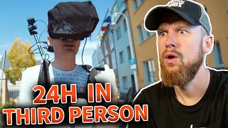 24H in THIRD PERSON verbringen 😲 | von Marius Angeschrien | Fritz Meinecke