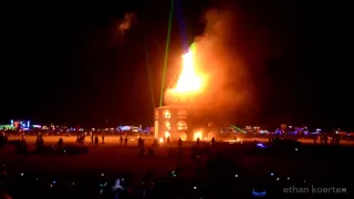 Burning Man 2012 - Burn Night including footage of Fire Twisters