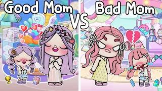 Good Mom VS Bad Mom 🥺👩🏻‍🦰💓| Avatar World | Toca Life Story | Toca Boca