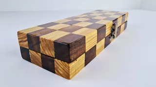 Woodworking Magic Creating Stunning Chess Pieces with Tree Wood and Epoxy