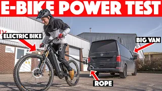 I PUSHED MY ELECTRIC BIKE TO THE LIMIT// EMTB POWER TEST!!