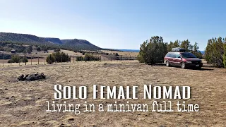 Minivan Camping in Rural Arizona | Boondocking near Seligman, AZ without a soul in sight. #VanLife