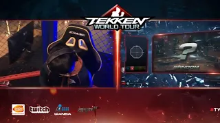 Tekken World Tour - BAM 10 - Top 8 - Echo Fox JDCR(Dragunov) vs  Yamasa Nobi(Steve/Dragunov).