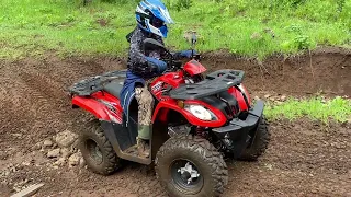 2022 Kayo Bull 200 off road capabilities